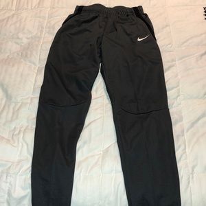 Woman’s skinny sweats